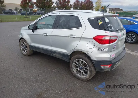2020 Ford Ecosport Titanium from USA, damaged, VIN MAJ6S3KL7LC358492